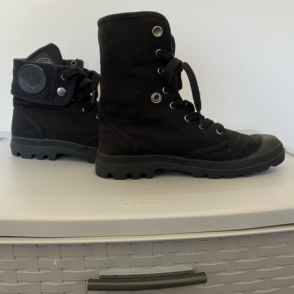 Palladium Baggy Canvas Boots